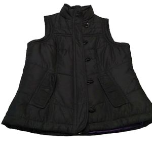 Sonoma‎ Black Puffer Vest Size S